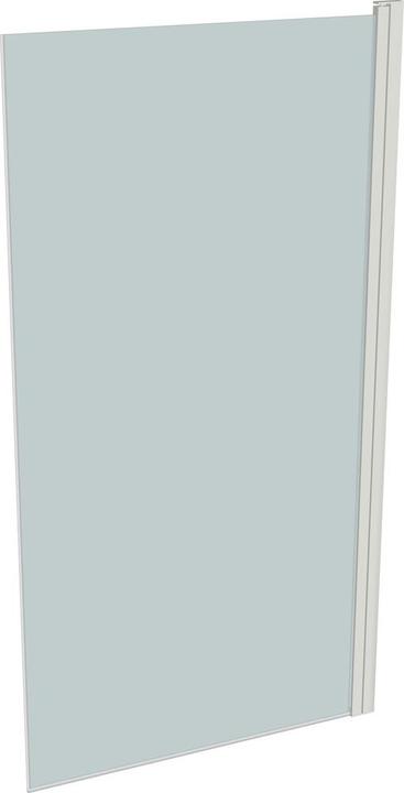 Actual product image Hüppe Design pure 4-corner movable side panel for swing door, width:100cm height:190cm, mounting left &amp (200 cm, 100 cm, 190 cm)