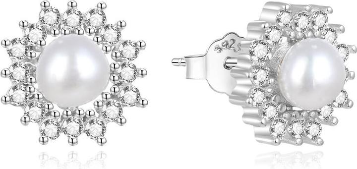 Immagine prodotto Beneto Orecchini in argento con perle e zirconi AGUP1323PL (L)