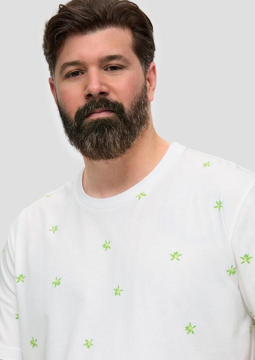 Produktbild S.Oliver T-Shirt T-Shirt mit All-over-Print (XXL)