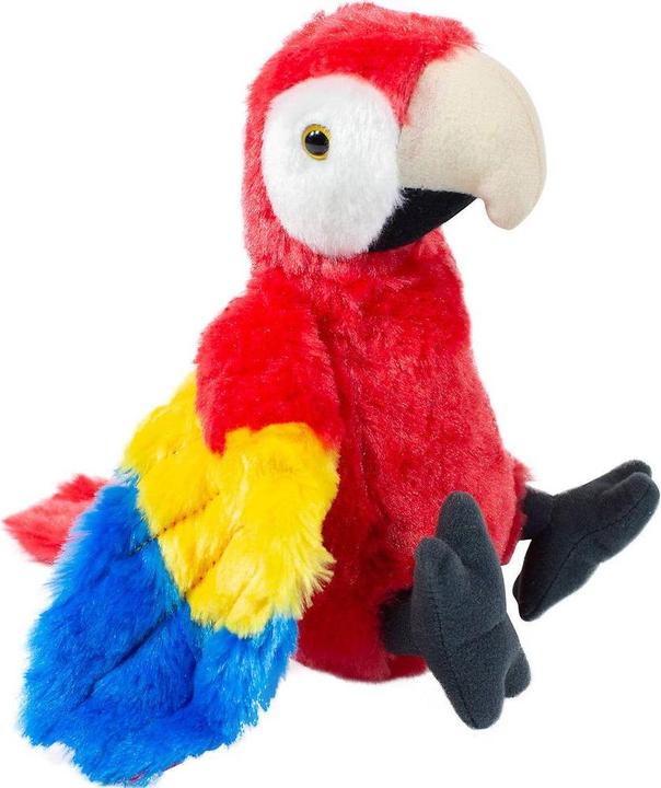 Produktbild Wild Republic Plüsch Scharlachroter Papagei Mini Cuddlekin 20 cm (20 cm)