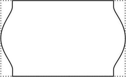 Actual product image Favorit Labels for price gun - 26 x 16 mm - permanent