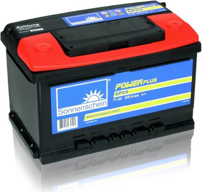 Produktbild Sonnenschein Power Plus (12 V, 71 Ah, 670 A)