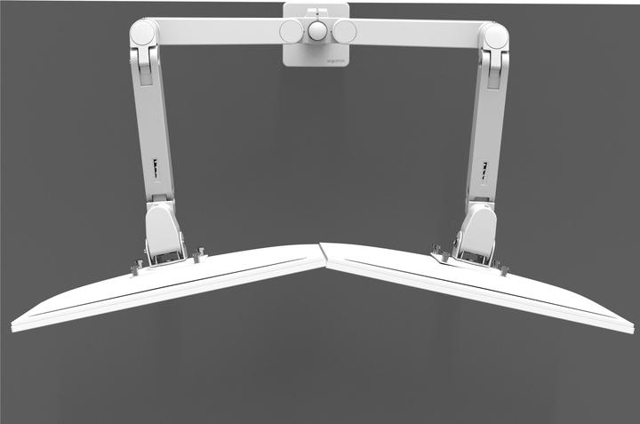 Actual product image Ergotron LX PRO ARM DUAL SIDE-BY-SIDE white (Table, 27", 9 kg)