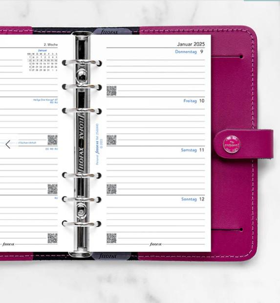 Image du produit Filofax PE-INH.1W/2SEIT.FRANÇAIS