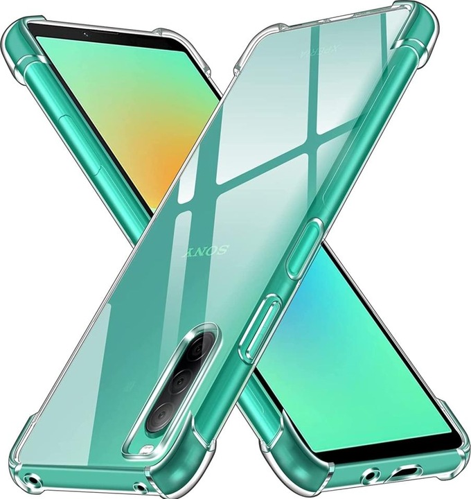 Immagine prodotto Screenguard Sony Xperia 10 IV Cover Crystal Soft Airbag Bumper (Sony Xperia 10 IV)
