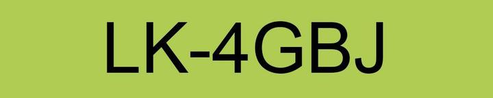 Produktbild Epson Matte Green/Black 12mm LK-4GBJ (1.20 cm, Grün)