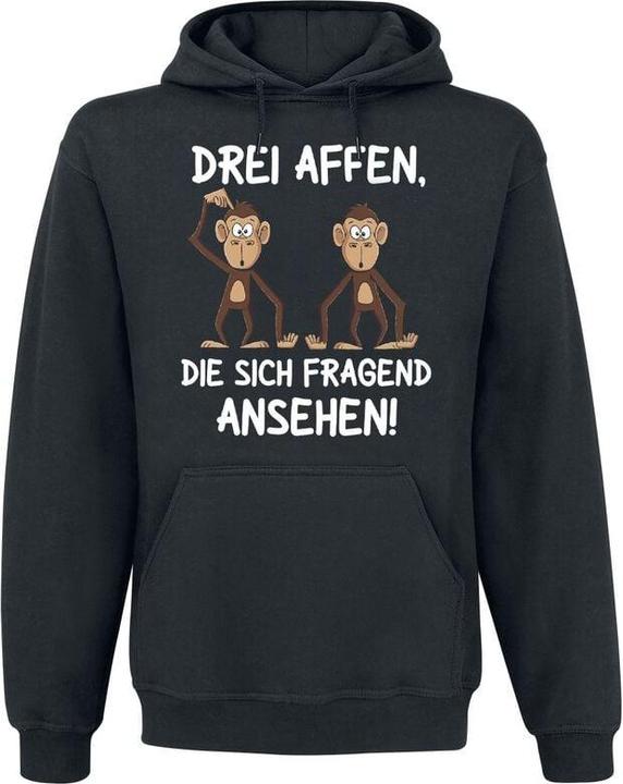 Produktbild Tierisch Drei Affen, die sich fragend ansehen! (XXL)