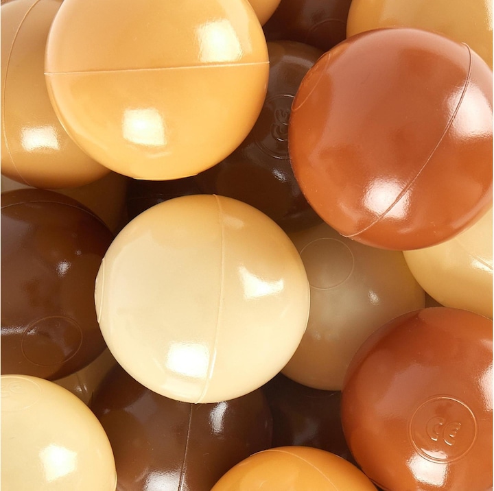 Produktbild Bieco Bälle für Bällebad 100 Stk. Chocolate Bliss