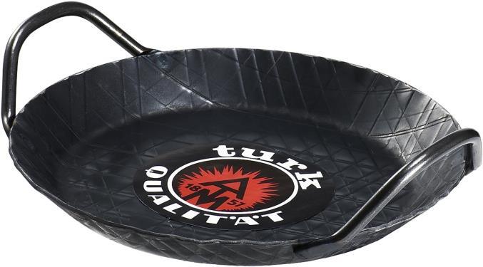 Image du produit Turk Friture de fer forgé (28 cm, Poêle à frire, Fer, Acier)