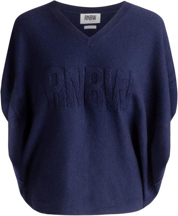 Actual product image Rnbw Knit Top in Navy (L)