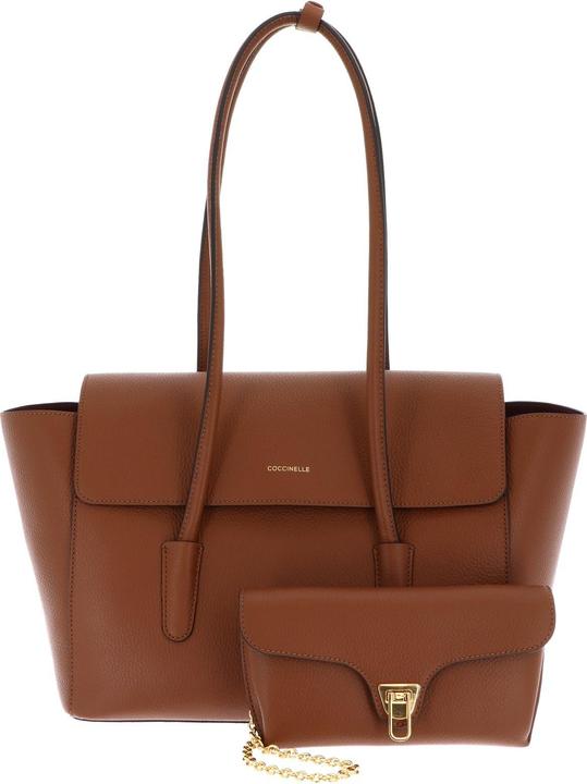 Immagine prodotto Coccinelle Double Beat Grained Leather Handbag