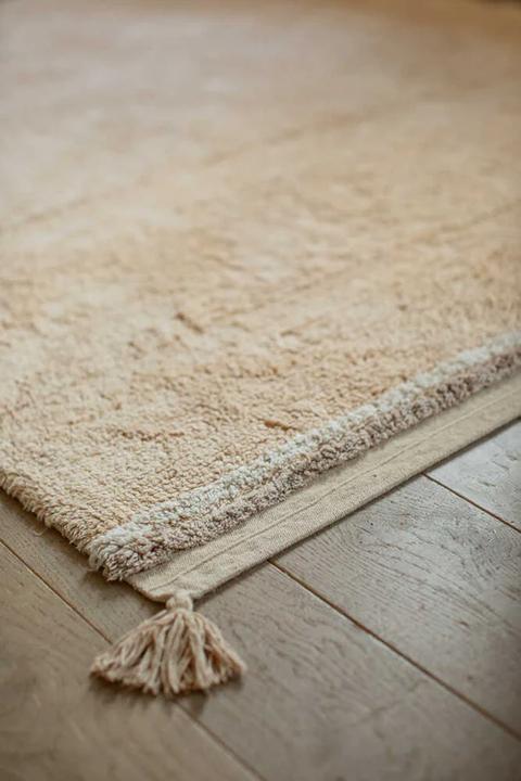 Produktbild Lorena Canals Teppich Bloom Gold (200 x 140 cm)