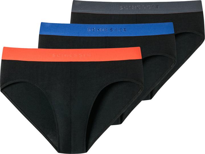 Schwarz/Orange/Grau