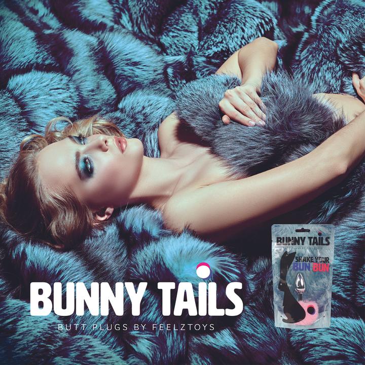Immagine prodotto FeelzToys Bunny Tails Butt Plug rosa