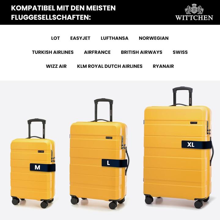 Actual product image Wittchen Comodo Line Hard Case Set (98 l)