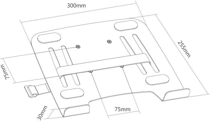 Produktbild InLine Notebook vehicle mount adapter kit