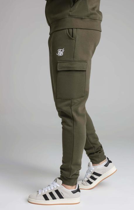 Actual product image Siksilk Sweatpants Khaki Essential Cargo Jogger (M)