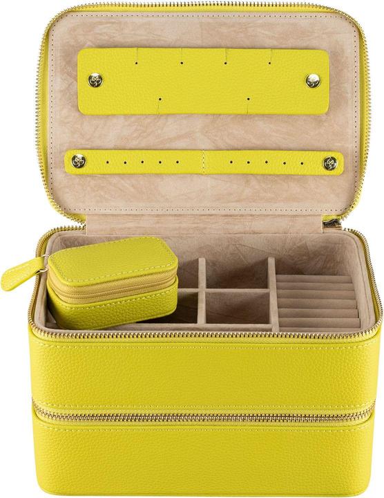 Actual product image Windrose 803974.03 - Jewellery case L with zip fastener Aurora lime