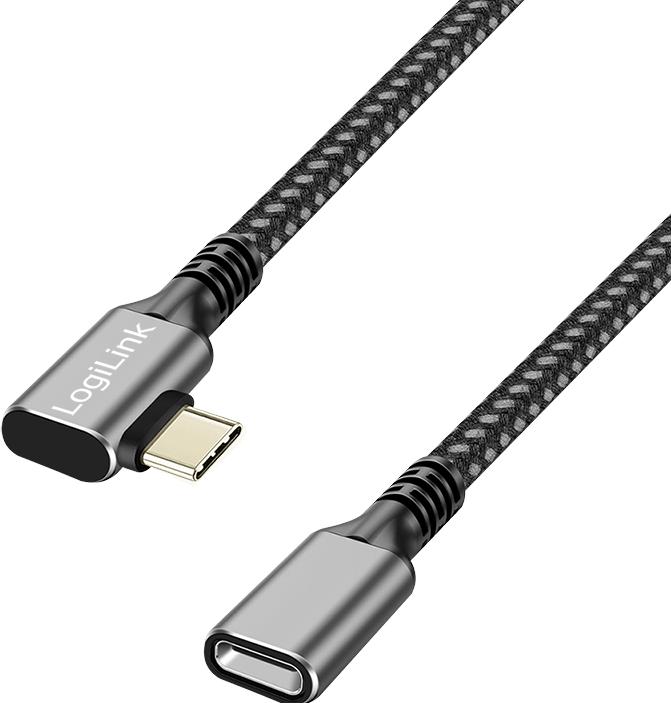 Image du produit LogiLink USB C — USB C (0.50 m, USB 3.2 Gen 2, 100 W)
