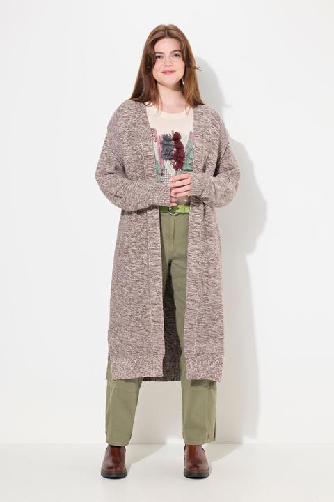 Produktbild Ulla Popken Long-Strickjacke, offenes Modell (50, 52)