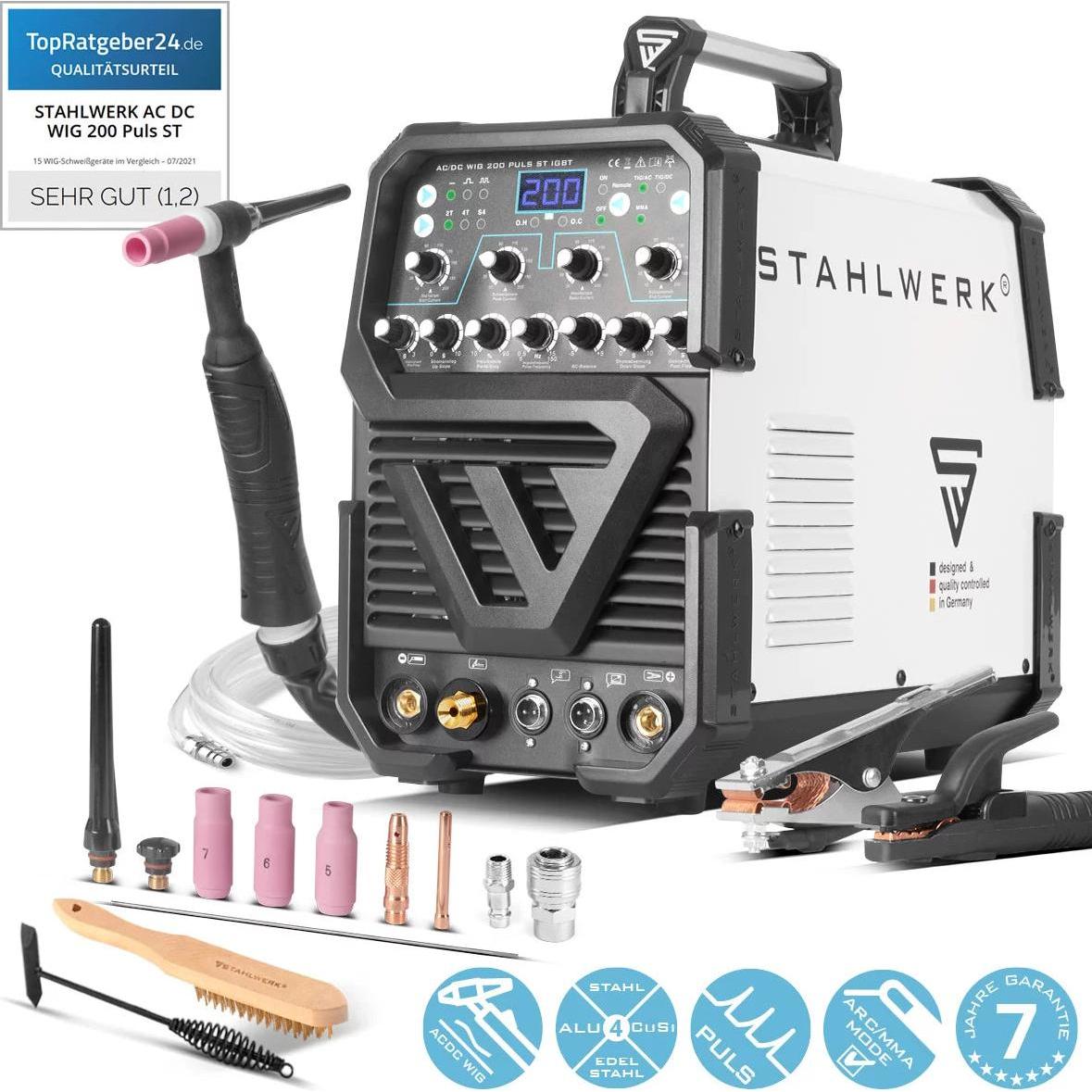 Welder Fantasy JET TIG III AC / DC 200 IGBT Saldatrice Ad Inverter - Foto 3