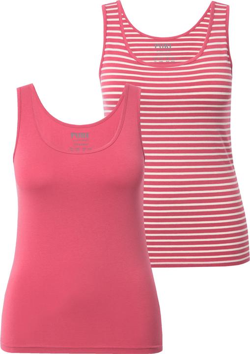 Produktbild Ulla Popken Tanktops, 2er-Pack, Rundhals, ärmellos (50, 52)