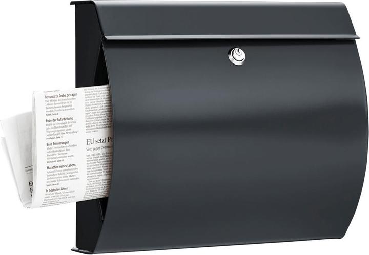 Produktbild Burg Wächter Briefkasten Verona 3844 / 884 m.Innenlicht anthrazit DIN C4