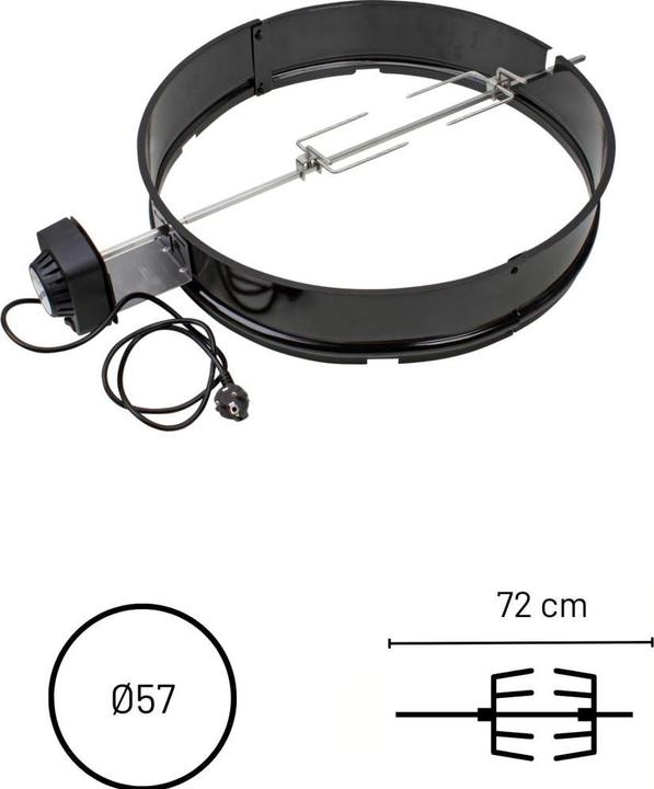 Produktbild Cook>it ® rotisseri til kuglegrill Ø57 x 12 cm