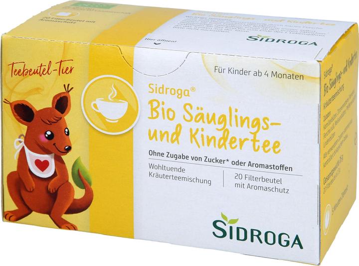 Produktbild Sidroga Bio Säulins- und Kindertee (72 g)
