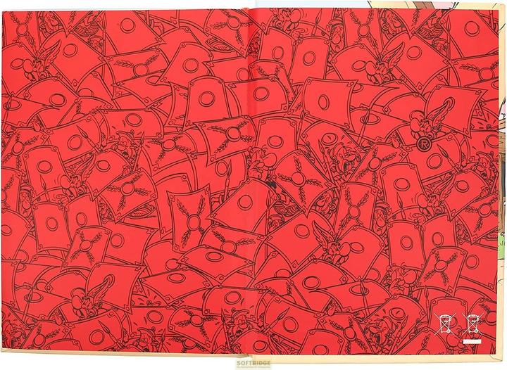 Image du produit SD Toys Asterix : Astérix - Notice Book with light function (A5, À rayures)