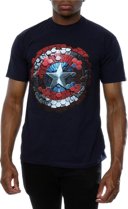 Produktbild Captain America Civil War Hex Shield TShirt (M)