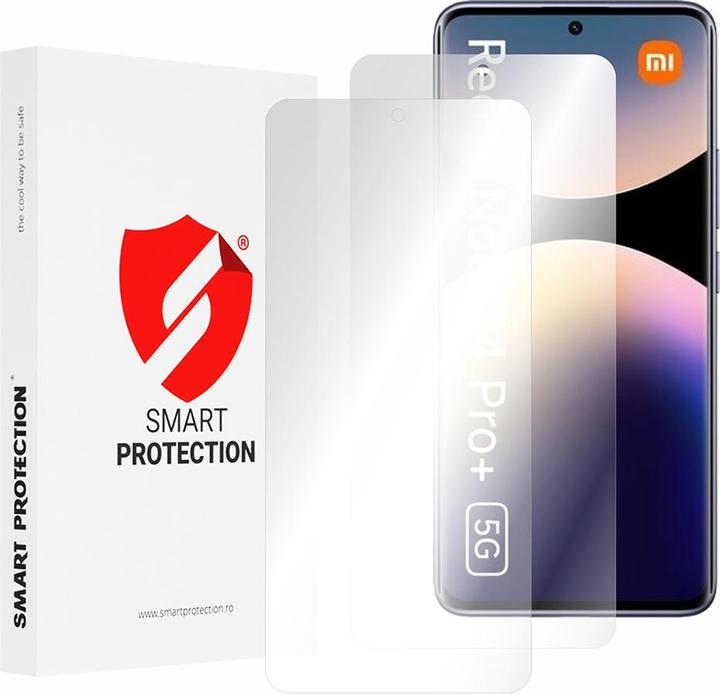 Productafbeelding Smart Protection - Premium Classic (2 pack) - Xiaomi Redmi Note 14 Pro+ 5G - Clear (2 Stuk, Xiaomi Redmi Note 14 Pro+ 5G)
