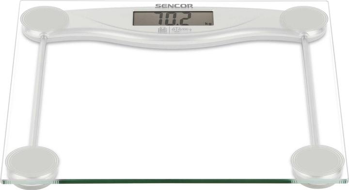 Immagine prodotto Sencor SBS 113SL Bilancia pesapersone Rettangolo elettronico (150 kg)