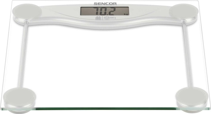 Actual product image Sencor SBS 113SL Personal Scale Rectangle Electronic Personal Scale (150 kg)
