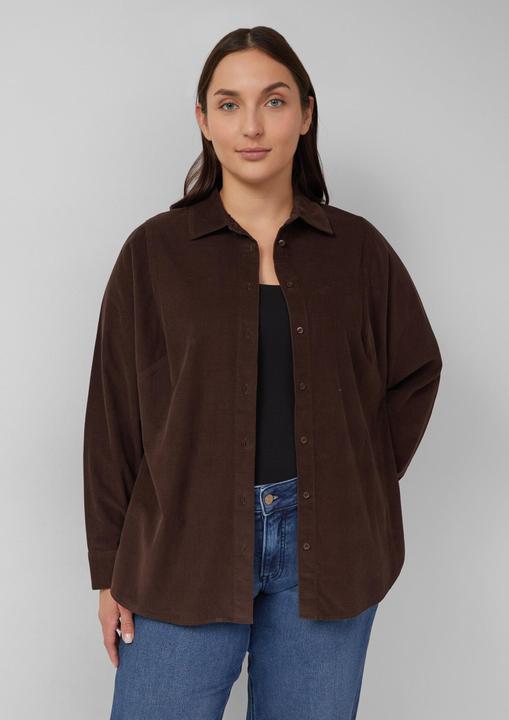 Immagine prodotto s.Oliver Bluse Feincordbluse mit Hemdkragen (54)