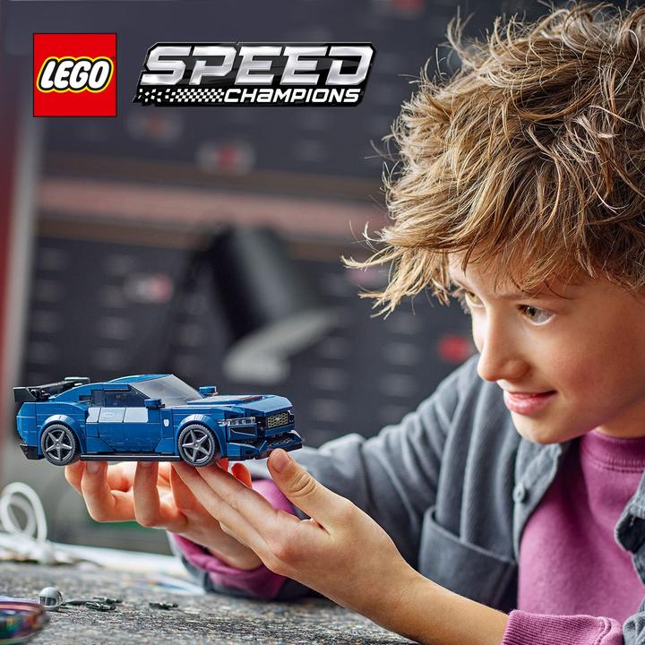Image du produit LEGO Ford Mustang Dark Horse voiture de sport (76920, LEGO Speed Champions)