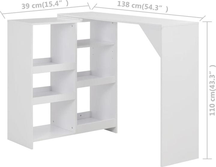 Image du produit vidaXL Odelle (138 x 39 x 110 cm)