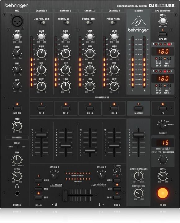 Produktbild Behringer Pro Mixer Djx900 (Clubmixer)