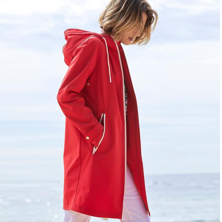 Actual product image Anne Weyburn Windcheater with hood (38)