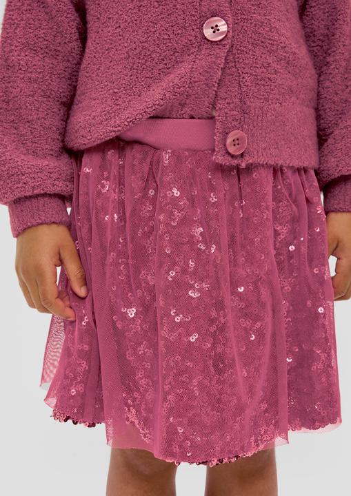 Produktbild s.Oliver Rock Mesh-Minirock mit Pailletten (128)