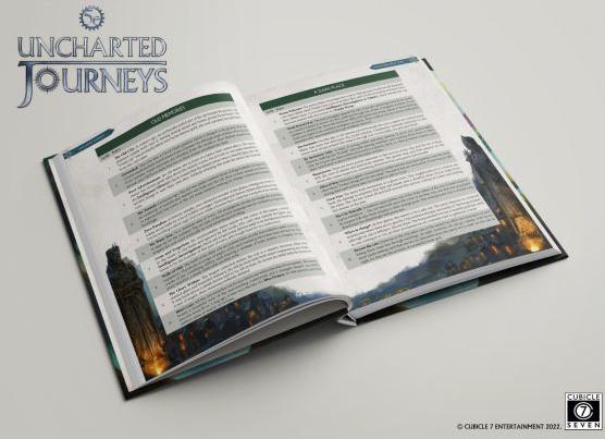 Produktbild Quellenbuch Uncharted Journeys -EN- (Englisch)