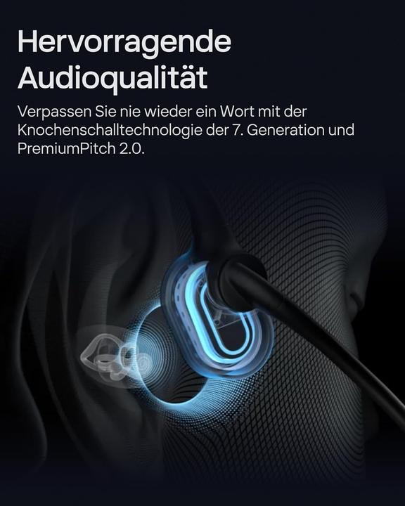 Image du produit Shokz OpenComm2 UC Knochenschall-Headset (Sans fil)