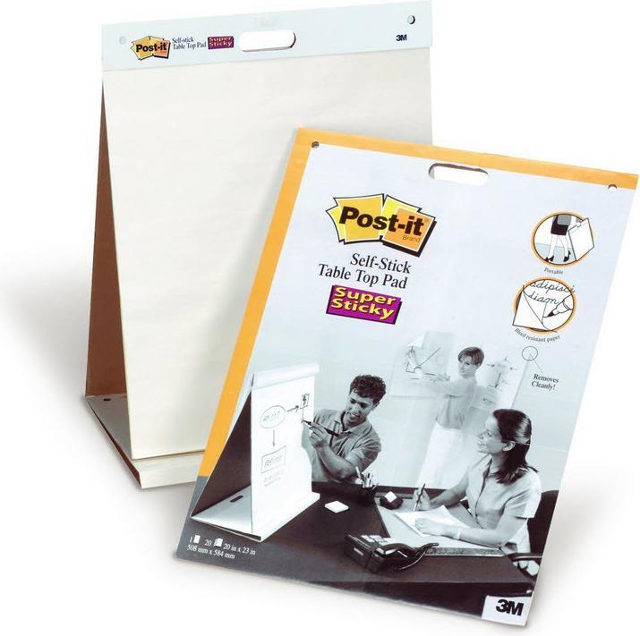 Produktbild Post-it Super Sticky Flipchart stellbar