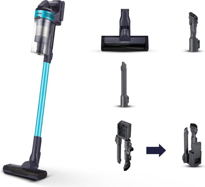 Actual product image Samsung Jet 60 Turbo Electric broom without