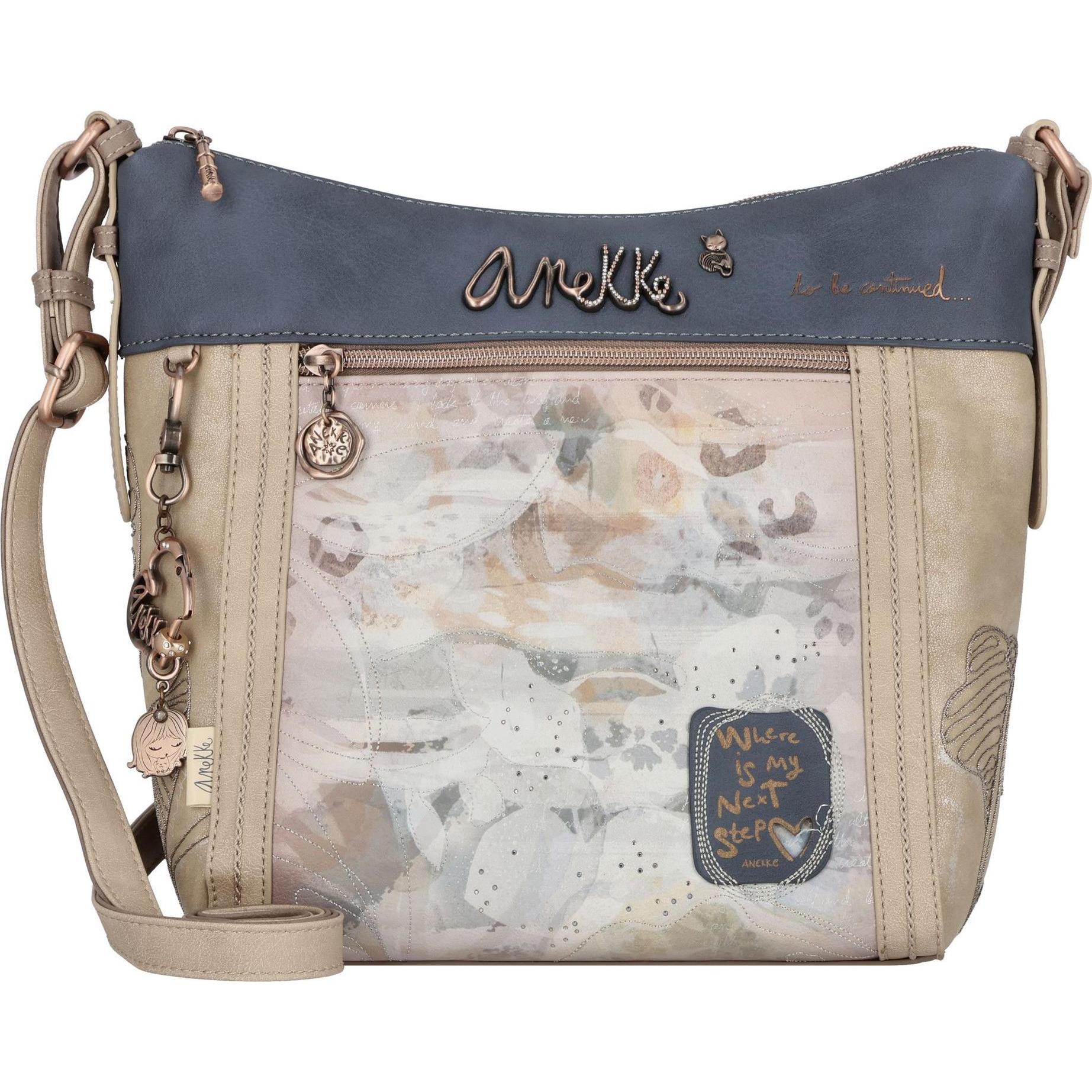 Anekke, Handtasche, Nature Umhängetasche 27 cm, Mehrfarbig