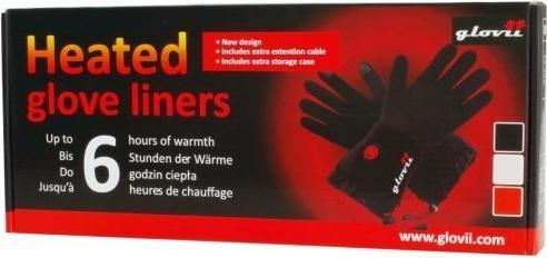 Actual product image Glovii Heated Universal Gloves Black S-M (M, S)