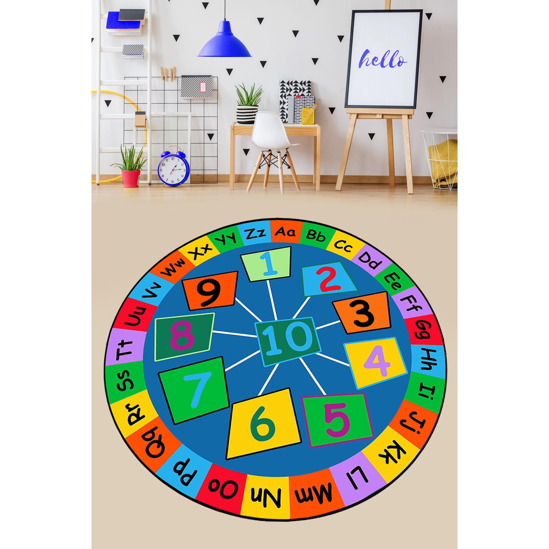 Thumbnail - Confetti Carpets, Kinderteppich, Hector (Ø 120 cm)