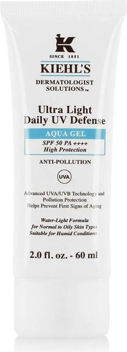 Actual product image Kiehl's Ultra Light Defense Aqua Gel SPF 50 PA++++ (SPF 25, 60 ml)
