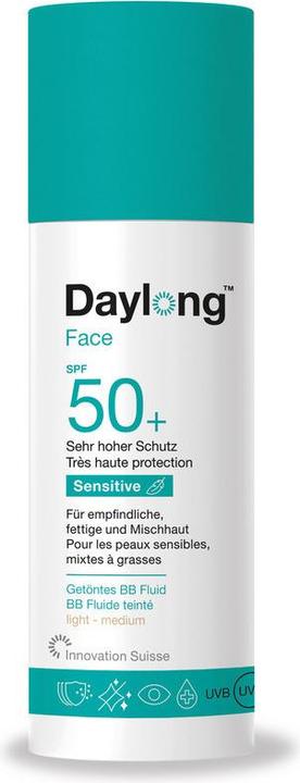 Daylong Sensitive Face Fluid SPF 50+ (Sun cream face, SPF 50+, 50 ml, 97 g)