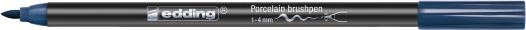 Immagine prodotto Edding Penna a pennello in porcellana 4200 (Blu acciaio, 4 mm, 1 x)